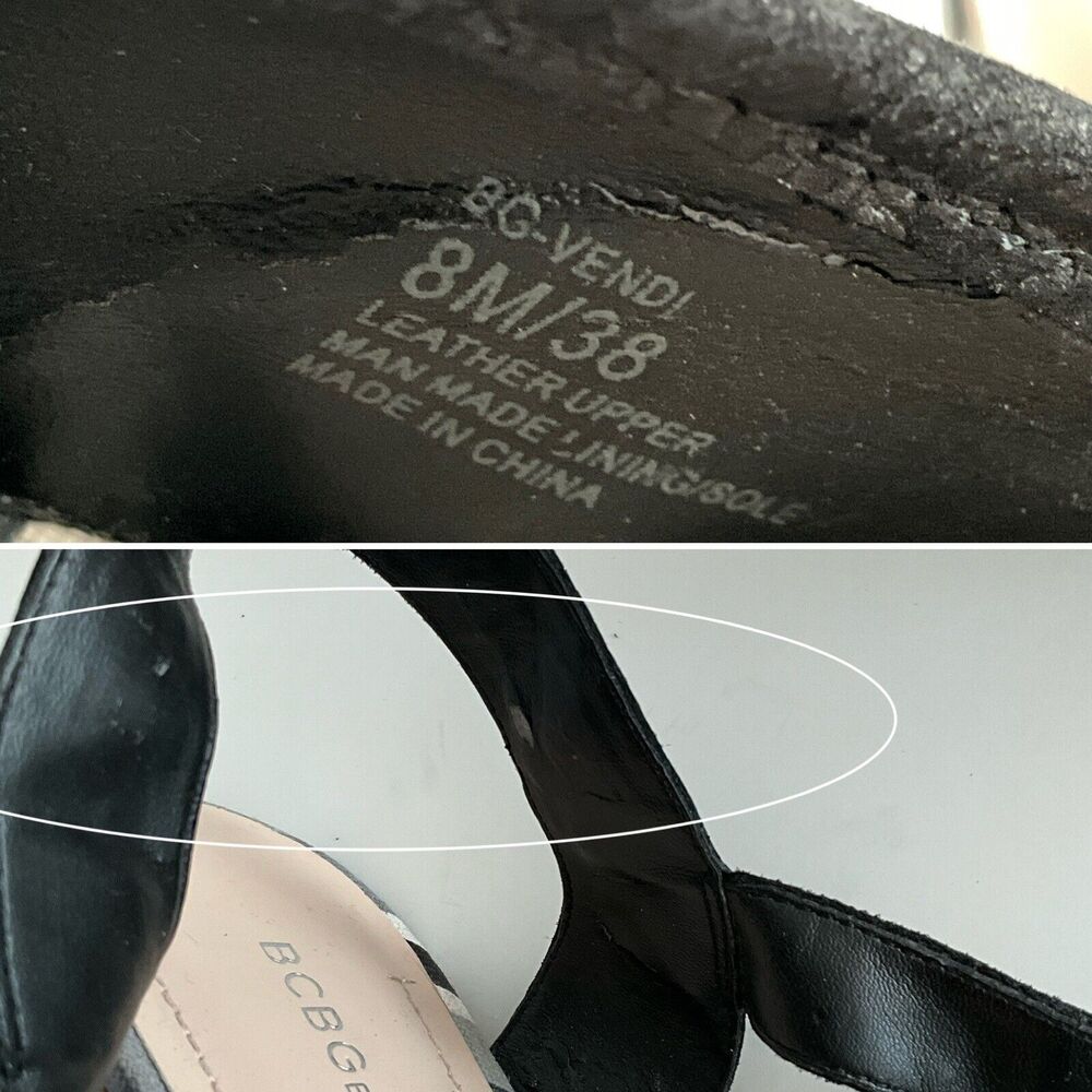 BCBGeneration Suede Vendi Open-toe Platform Sanda… - image 6